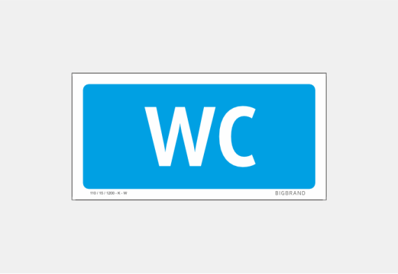 Placa WC - SWC-020 96
