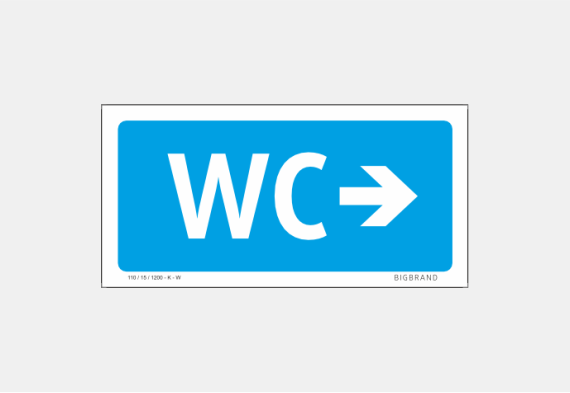 Sinalética WC - SWC-026 102