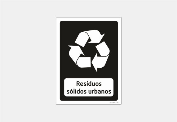 Placa ECO - Resíduos Sólidos Urbanos