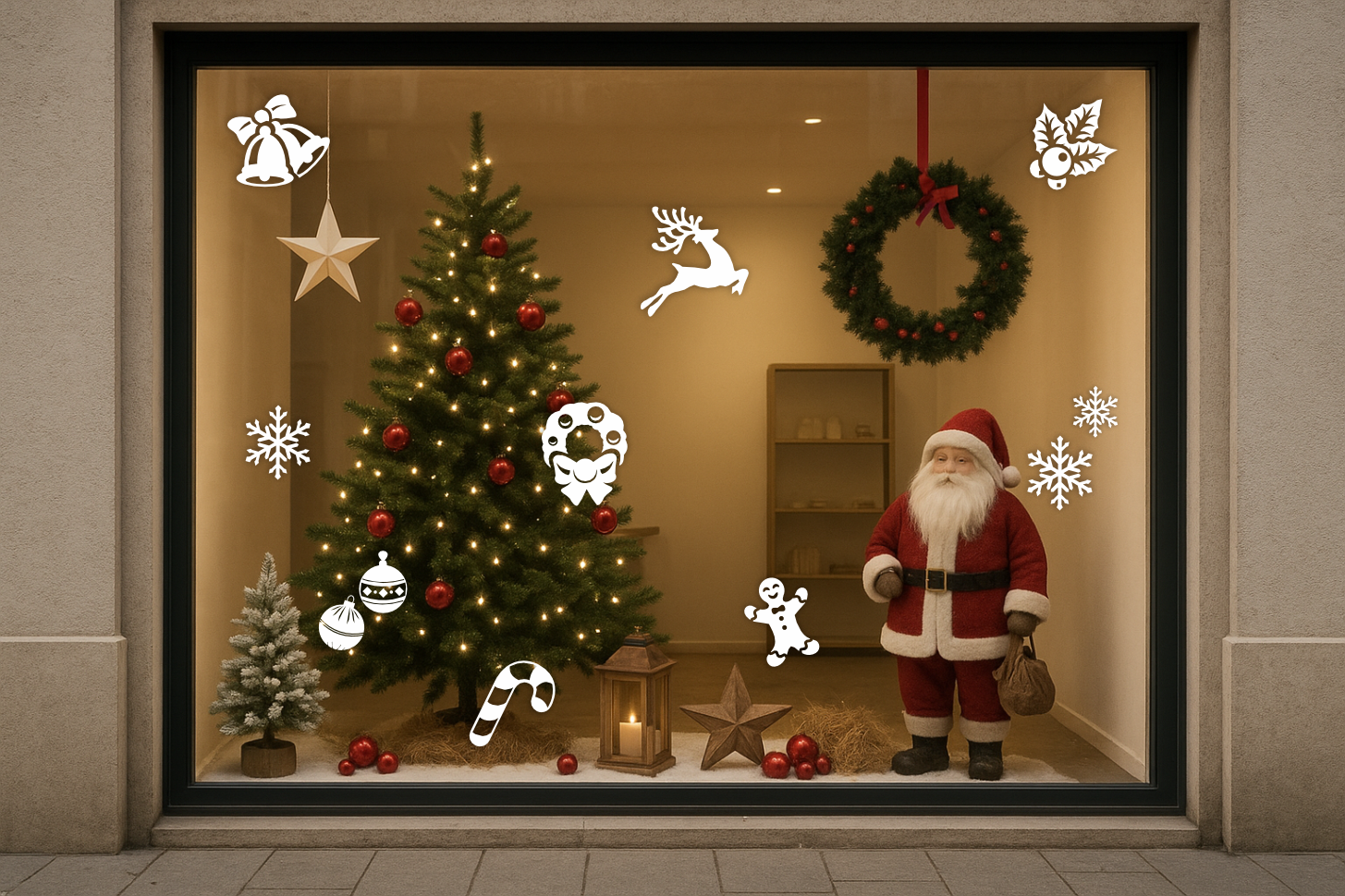 Vinil de Decoração de Natal 9