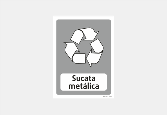 Placa ECO - Sucata Metálica